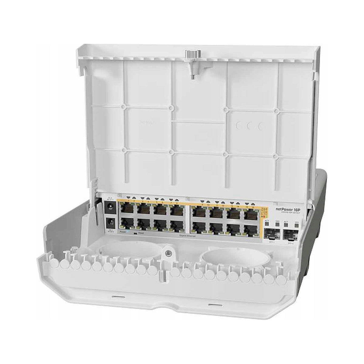 2x MIKROTIK ROUTERBOARD CRS318-16P-2S+OUT (NETPOWER 16P)