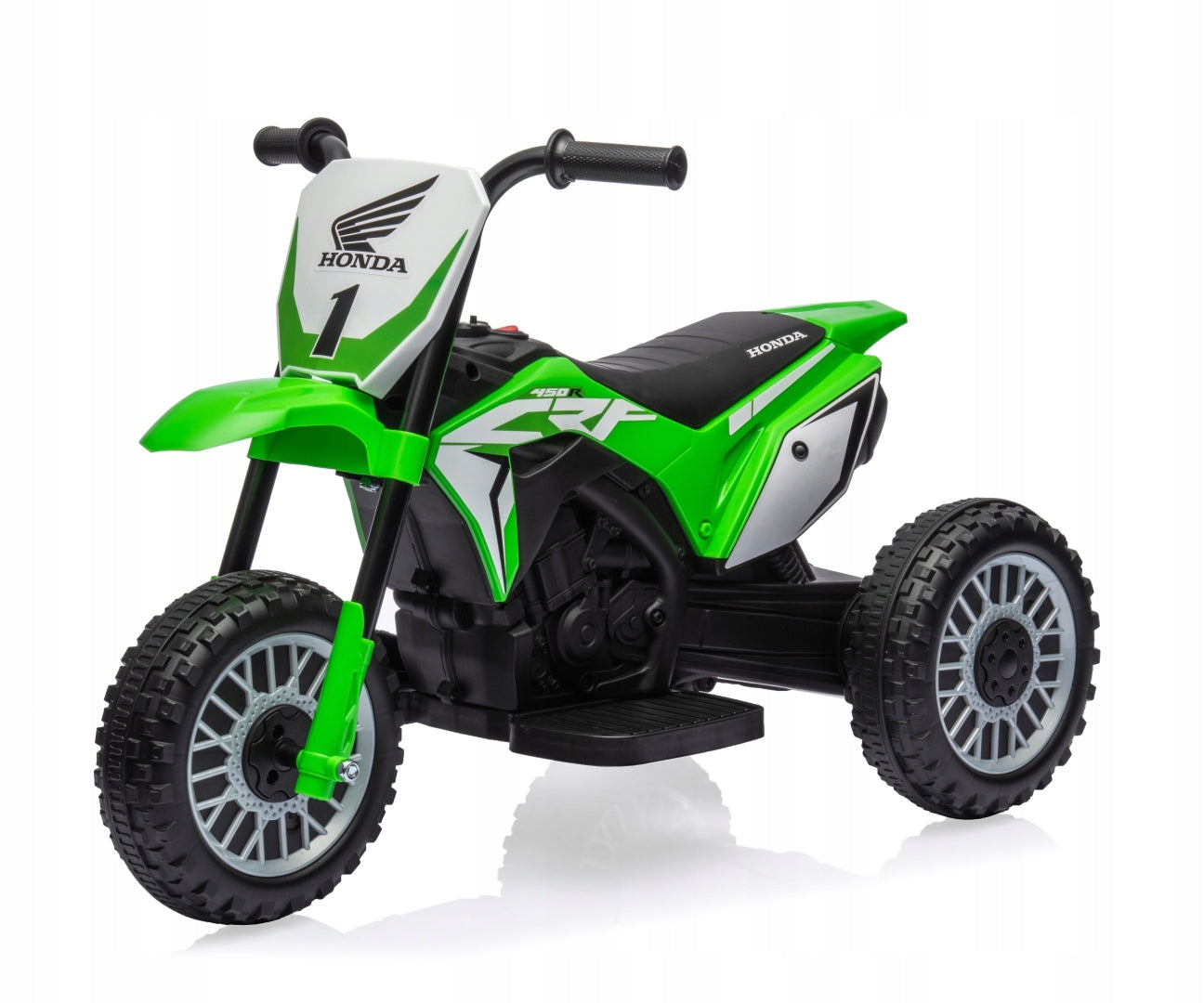 2x MILLY MALLY 5361 Battery Vehicle Motorcycle HONDA CRF 450R Green