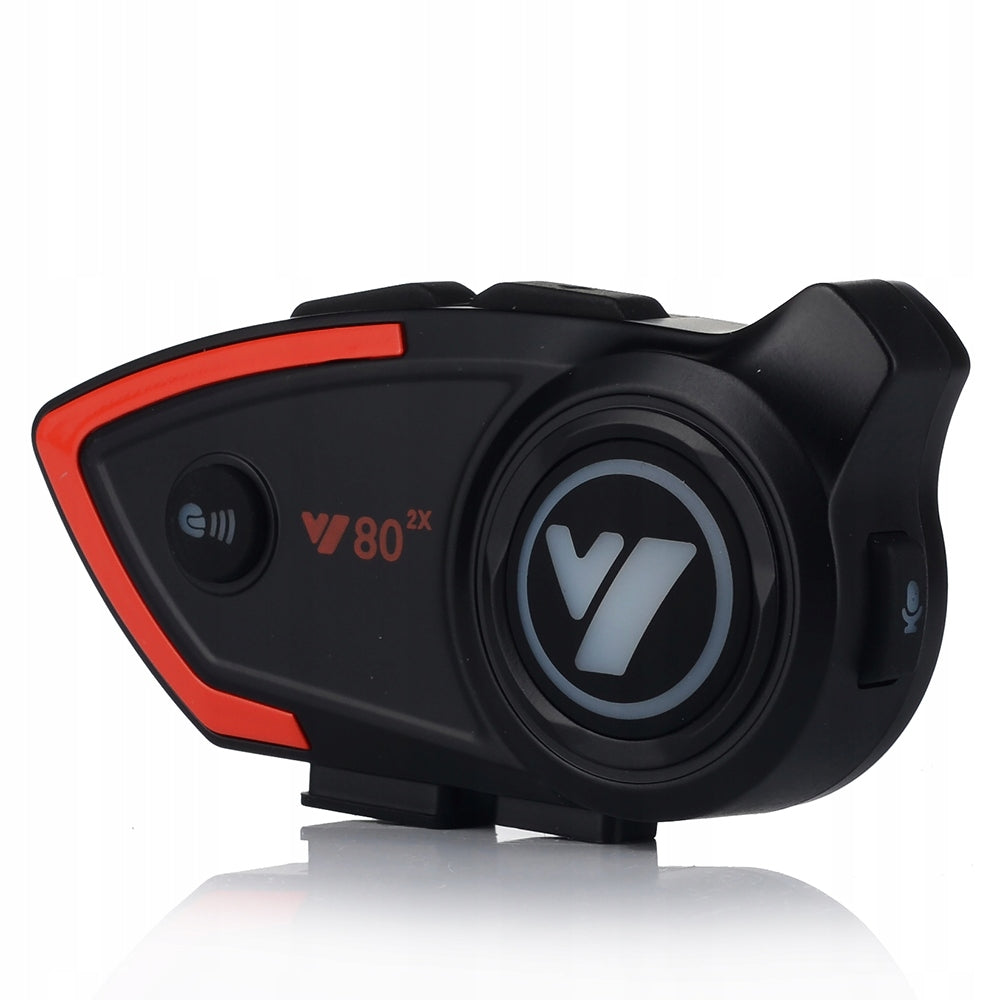 2x MOTORCYCLE INTERCOM VITO BLUETOOTH SPEAKERS IPX6 WATERPROOF 1000mAh Packaging status original