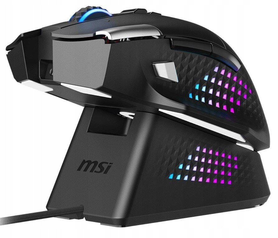 2x MSI VERSA PRO WIRELESS plus MOUSE DOCK PRO | Wireless | 2,4 GHz, Bl Manufacturer MSI