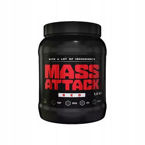 2x Mass Attack - 1500g - Conditioner for Muscle Mass Building - Creatine BCAA Expiration date at least six months from the date of purchase