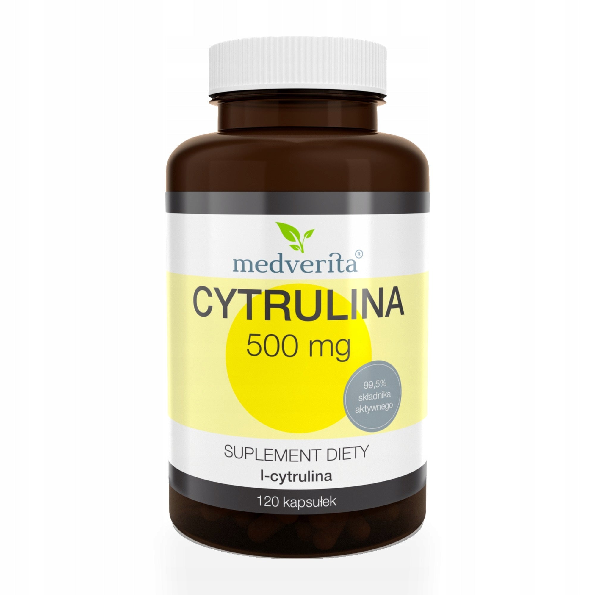2x Medverita L-Citrulline 500mg 120 capsules Vitality Expiration date at least six months from the date of purchase