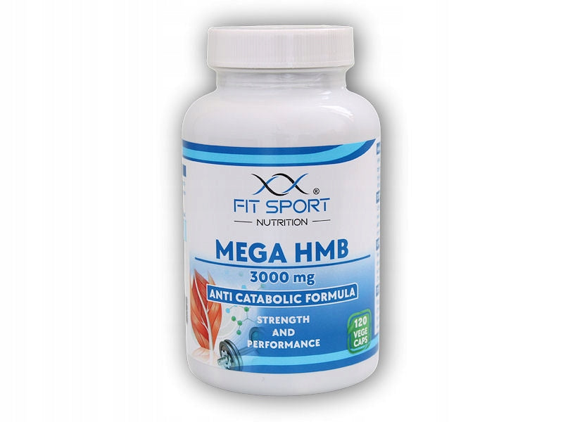 |2x| Mega HMB 3000mg 120 vege caps Packaging status original