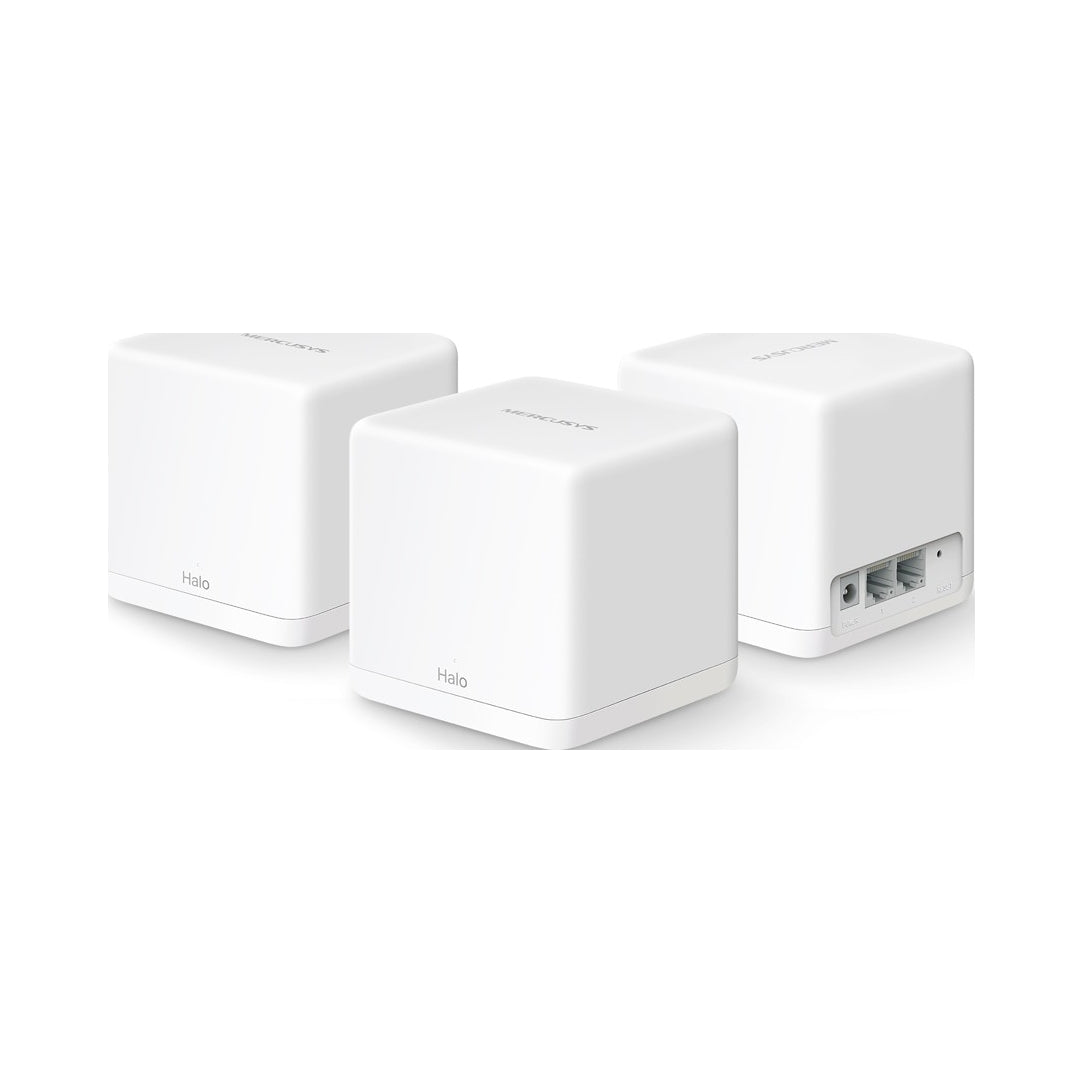 2x Mercusys Halo H30G(3-pack) mesh system