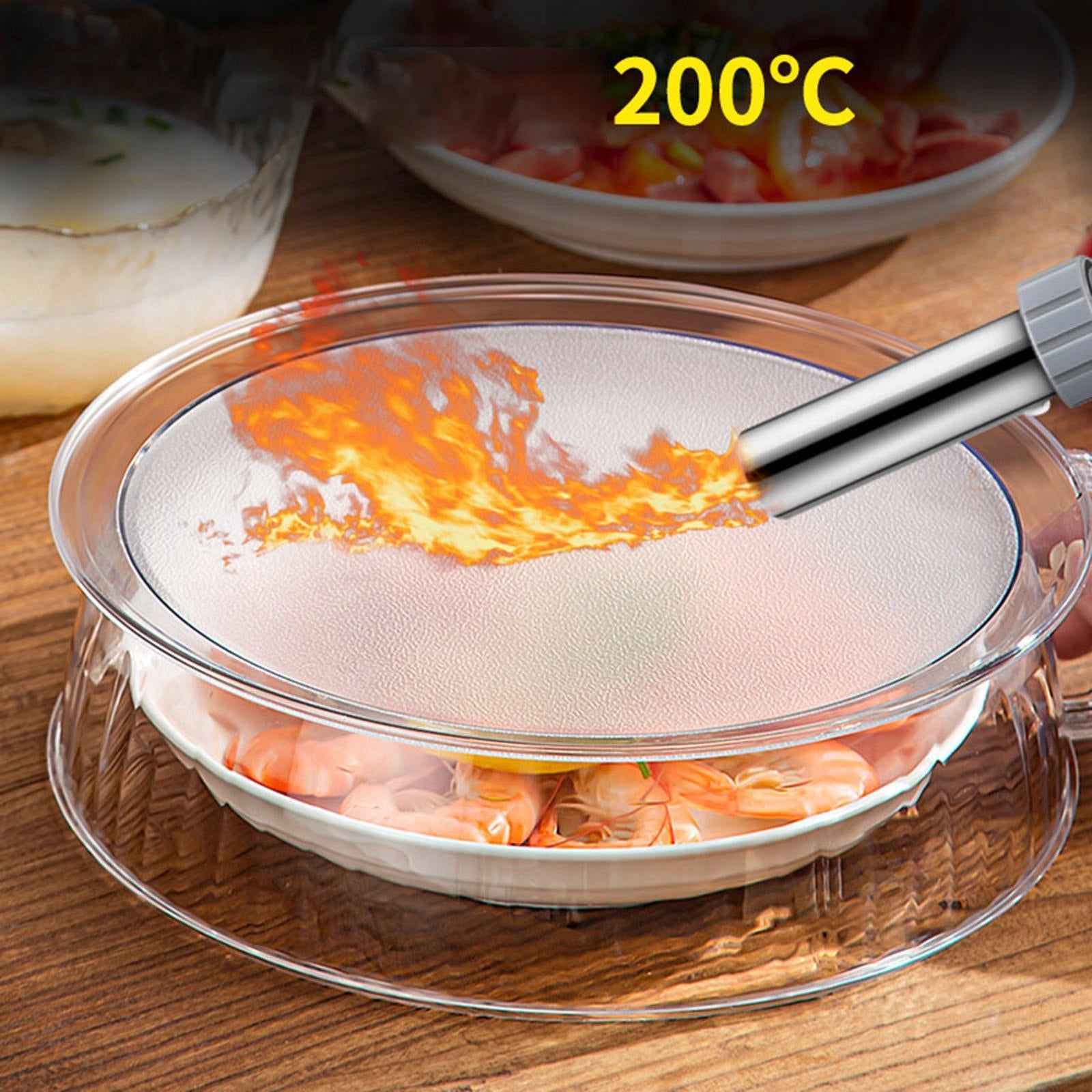 2x Microwave Food Cover Clear Microwave Splatter Cover Multifunctional Brand no brand