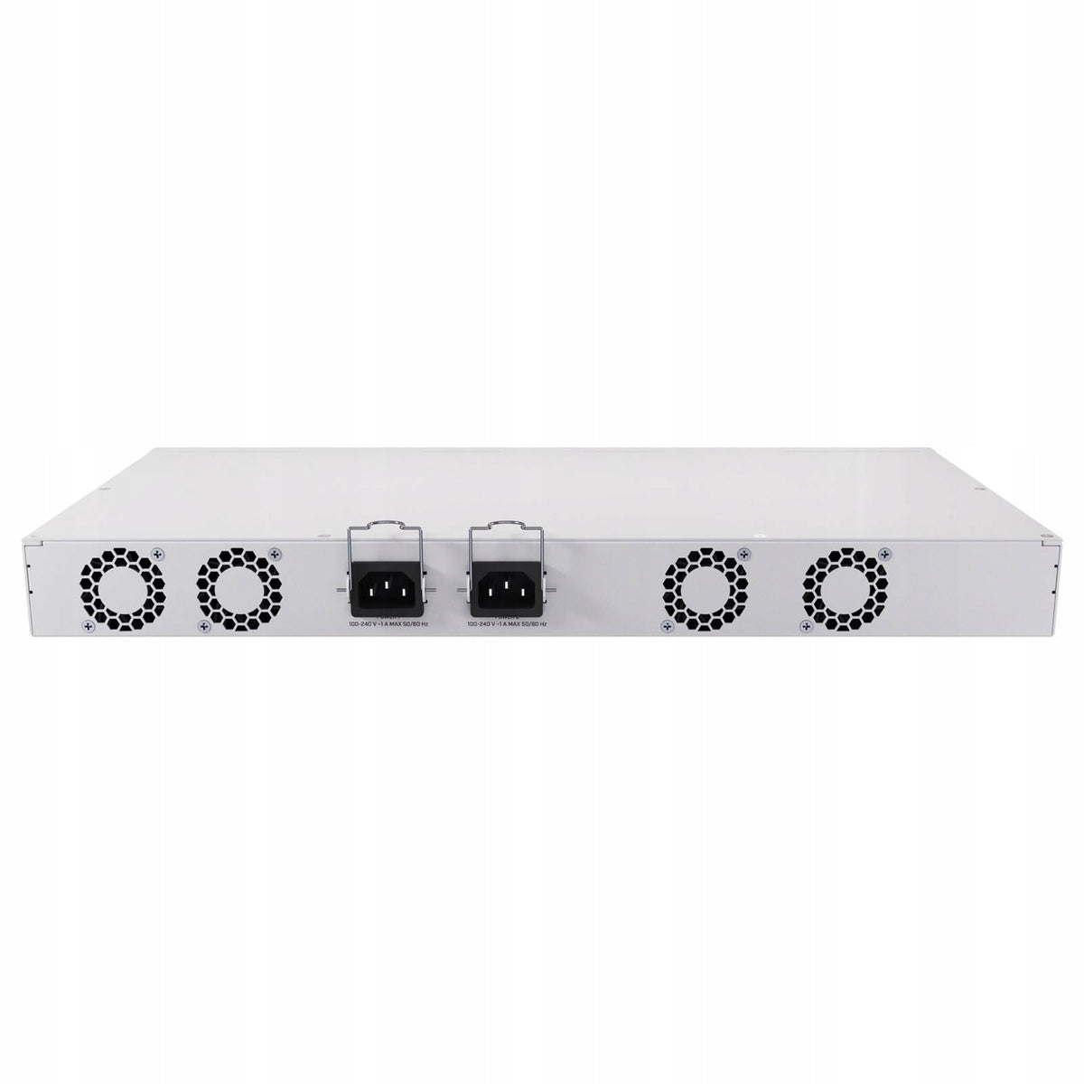 2x MikroTik Cloud Router Switch 418-8P-8G-2S+RM with RouterOS L5, racmount Manufacturer MikroTik