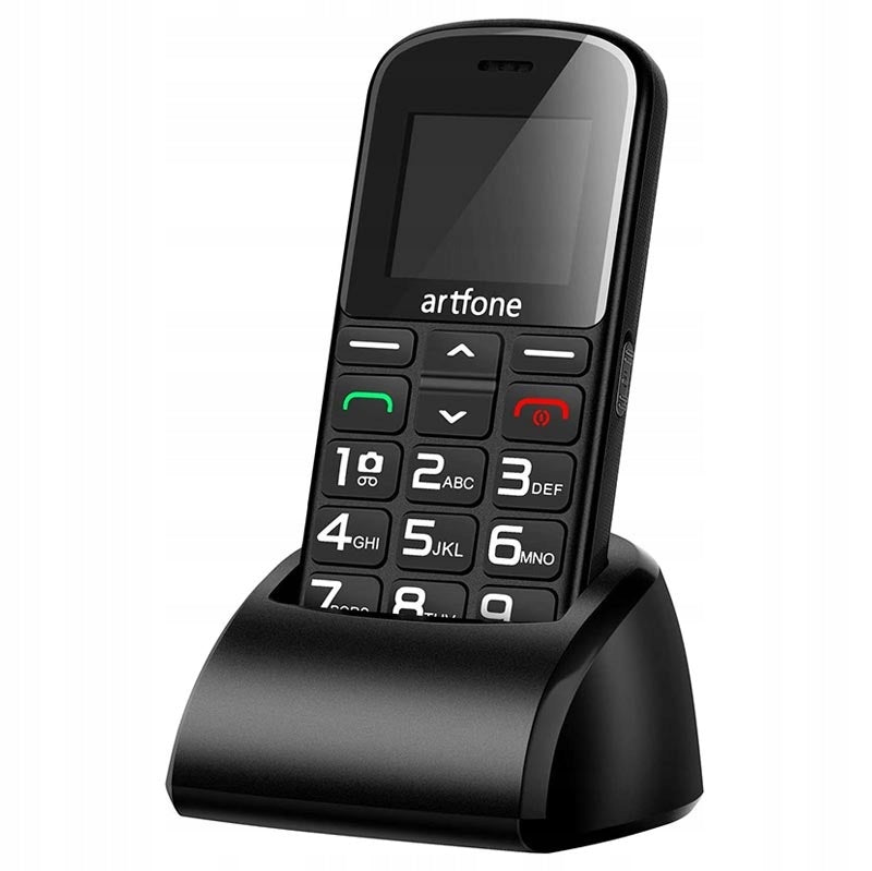 2x Mobile Phone Artfone Cs182 32 32 Mb Black Built-in memory 24 MB