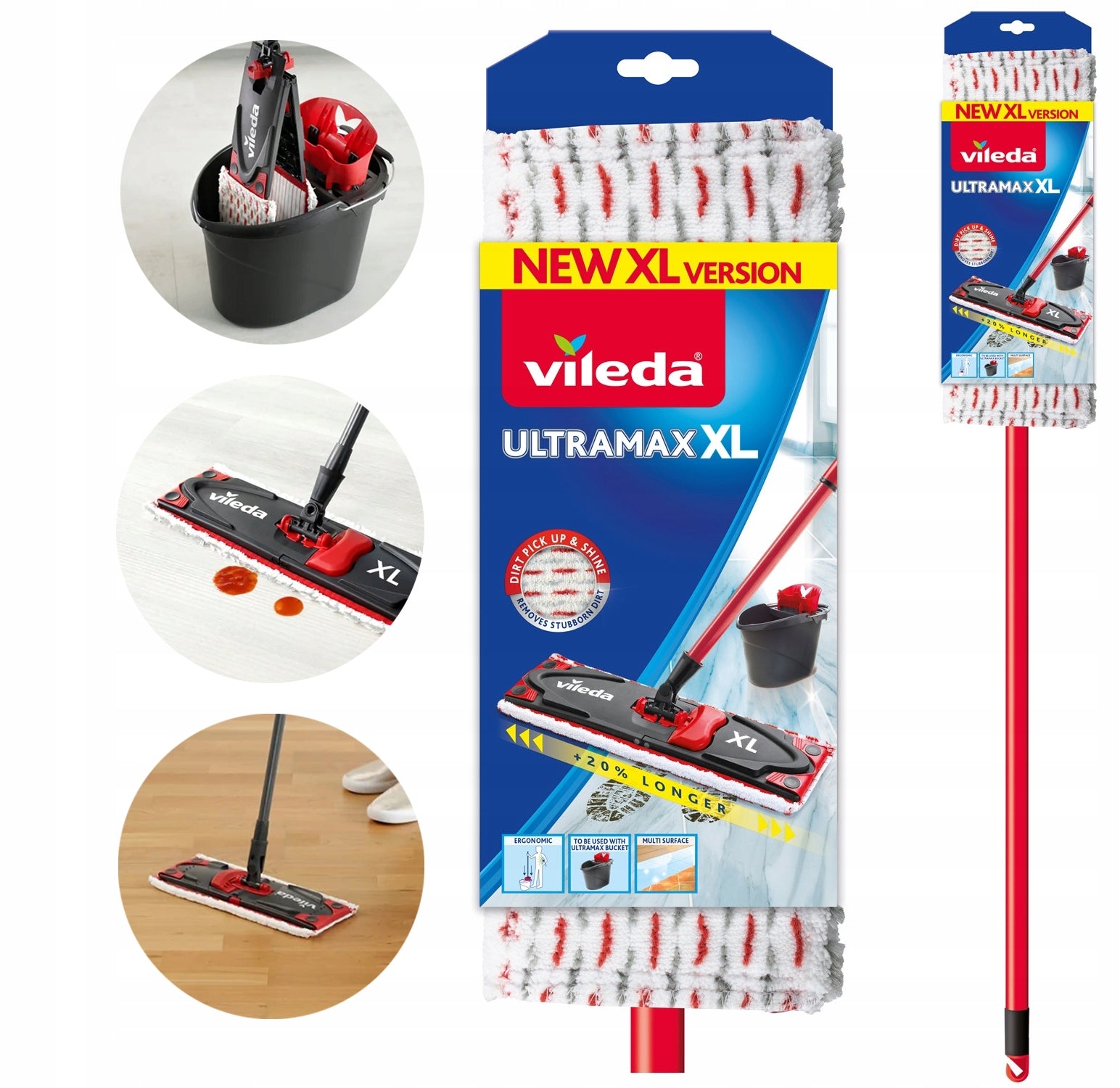 2x Mop Vileda Ultramax XL