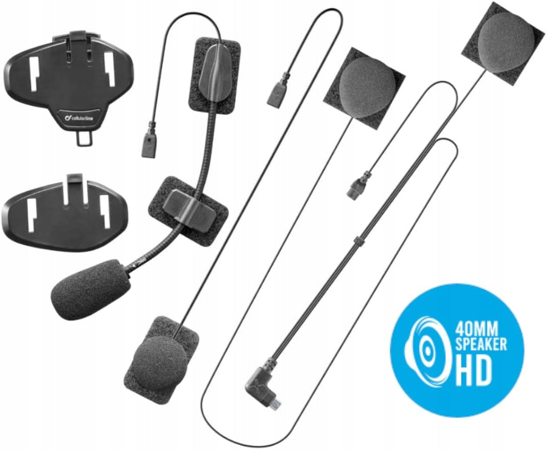 2x Motorcycle Intercom INTERPHONE TOUR HD, set for 1 helmet Manufacturer INTERPHONE