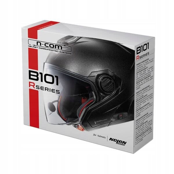 2x Motorcycle intercom NOLAN N-COM B101 R for helmets NOLAN, set for 1 ka