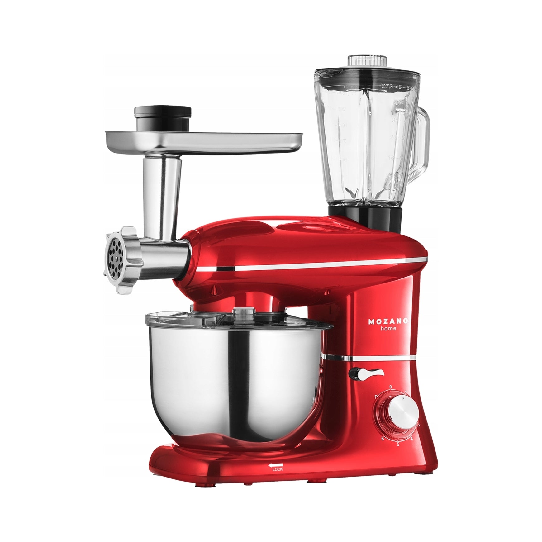 2x Mozano Kitchen Assistent 3200 W Red