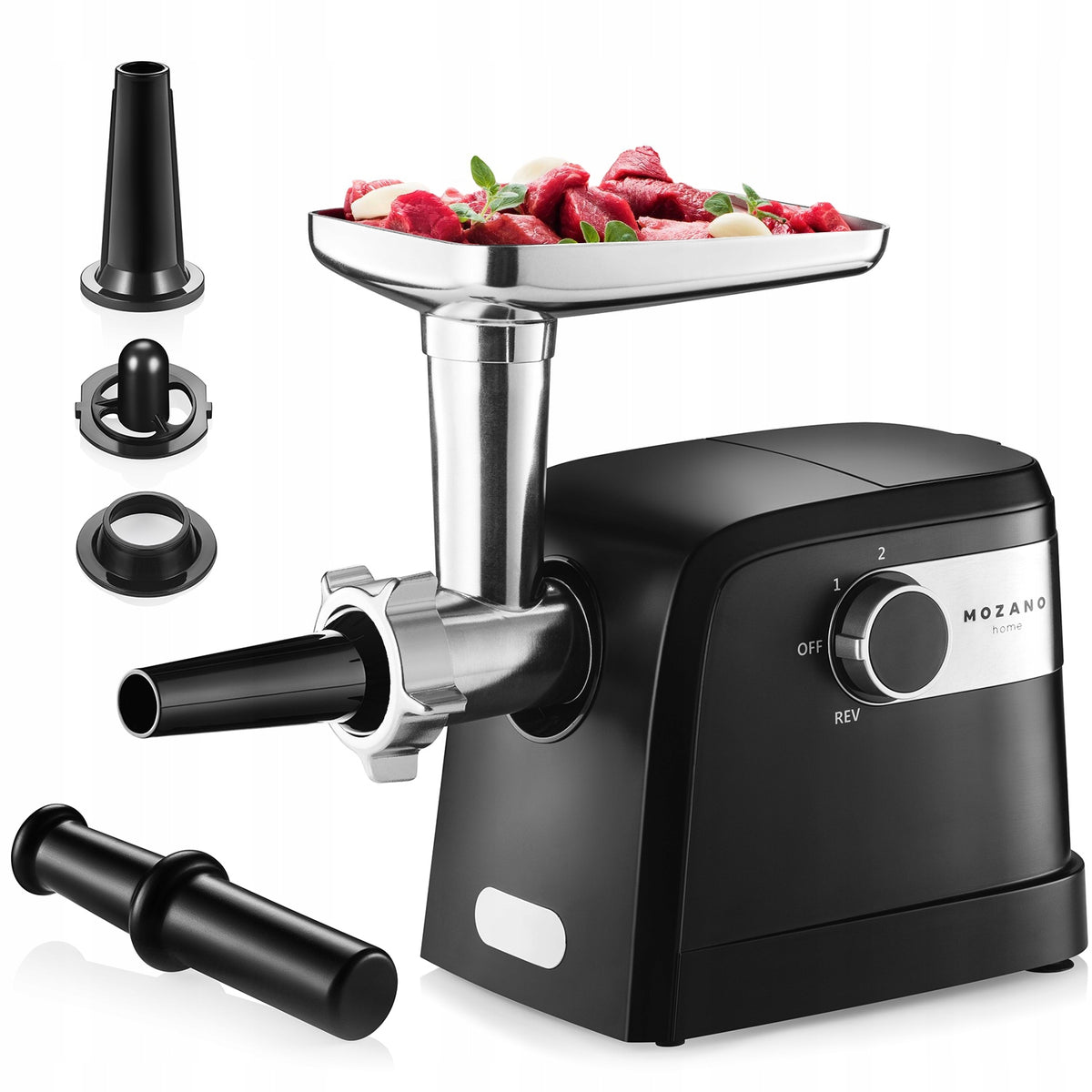 2x Mozano Smash Master 2000 Black Large Mixing Machine Set of 1 Dominant color black