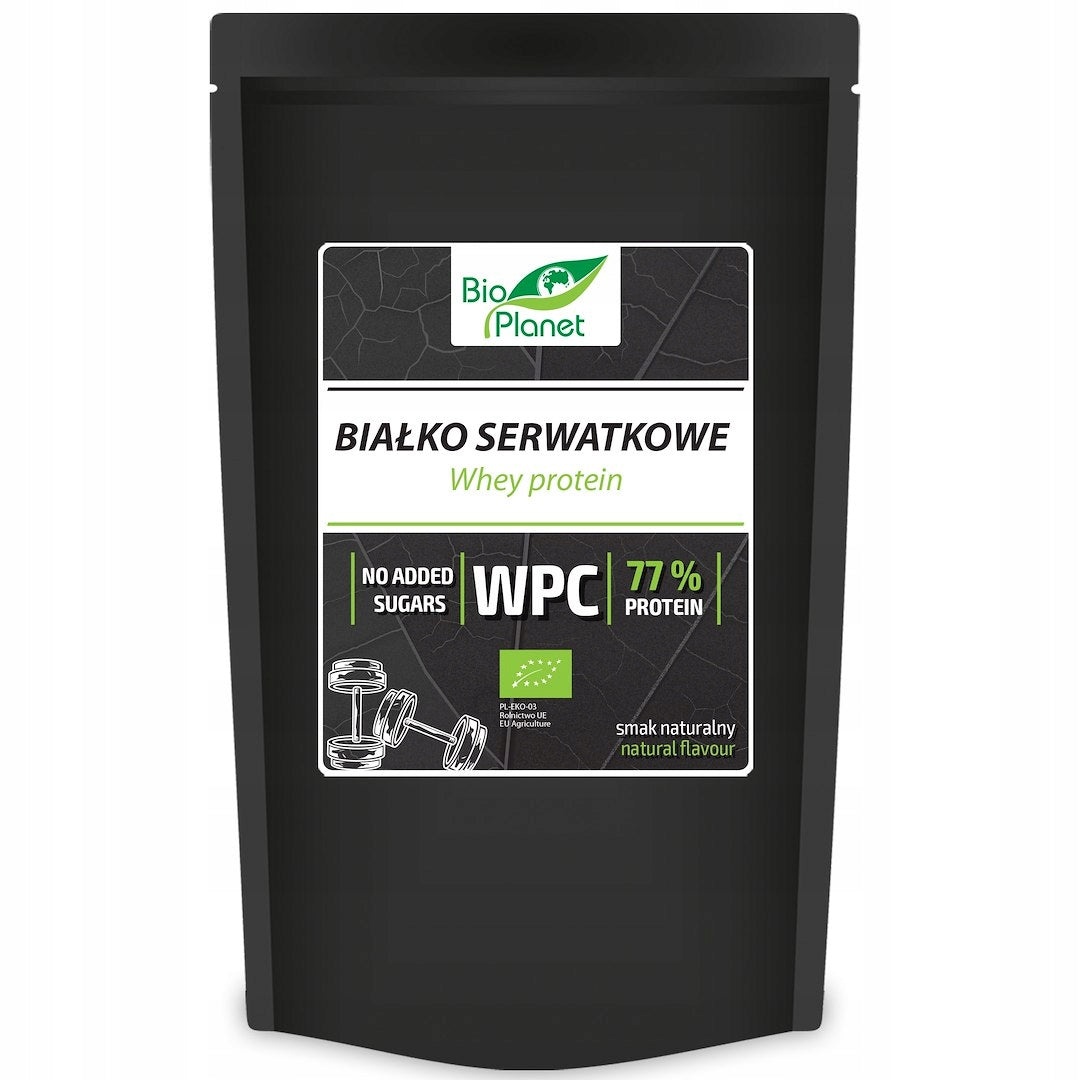 2x NATURAL WHEY PROTEIN (WPC 77) WHEY PROTEIN BIO 150 g - BIO PLANET Expiration date at least 3 months from the date of purchase