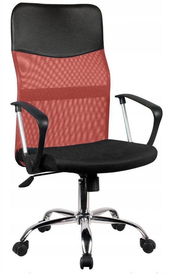 2x NEMO SWIVEL CHAIR - RED