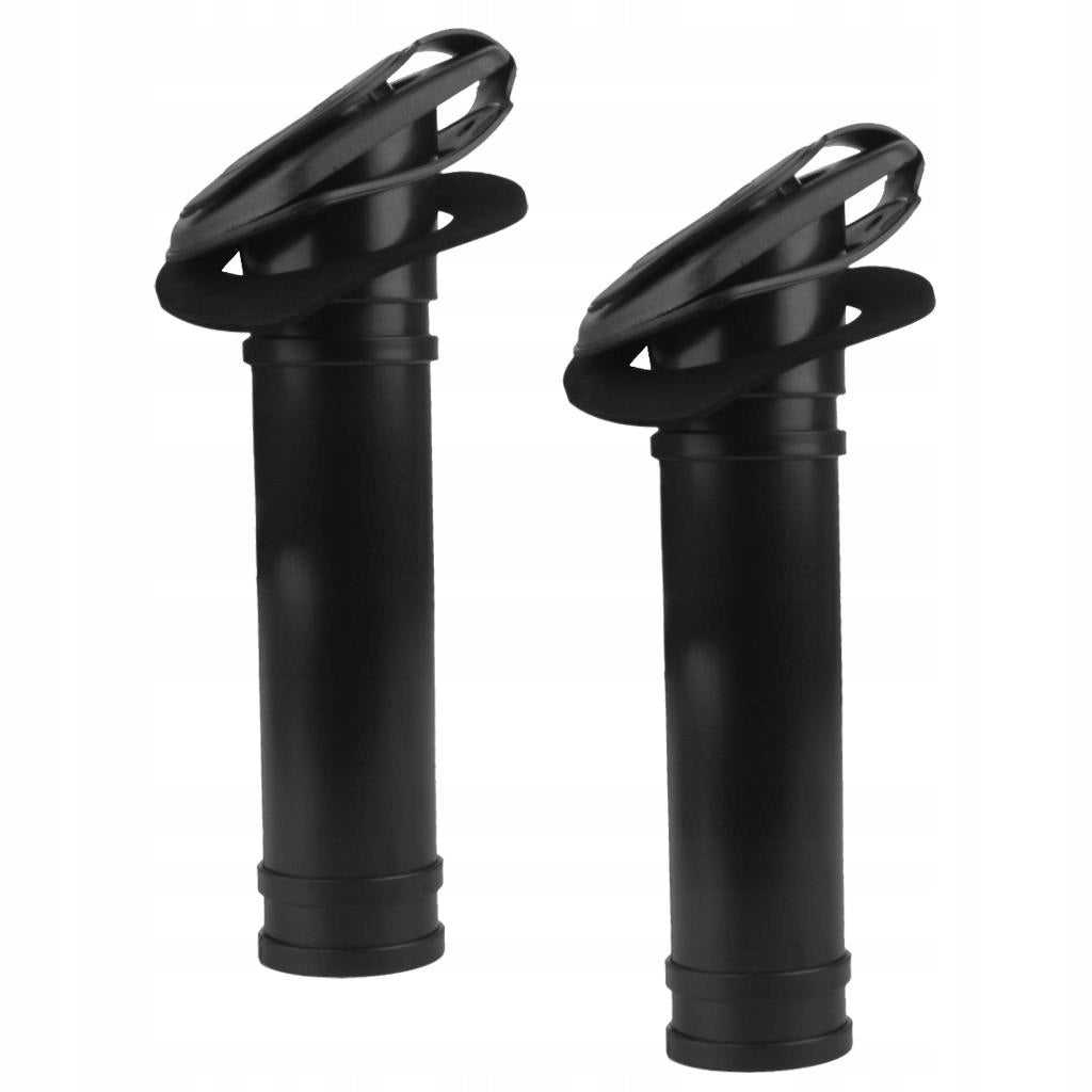 2x Nylon Flush Mount Boat Fishing Rod Holder Pole Rack Tube Bracket & Brand no brand