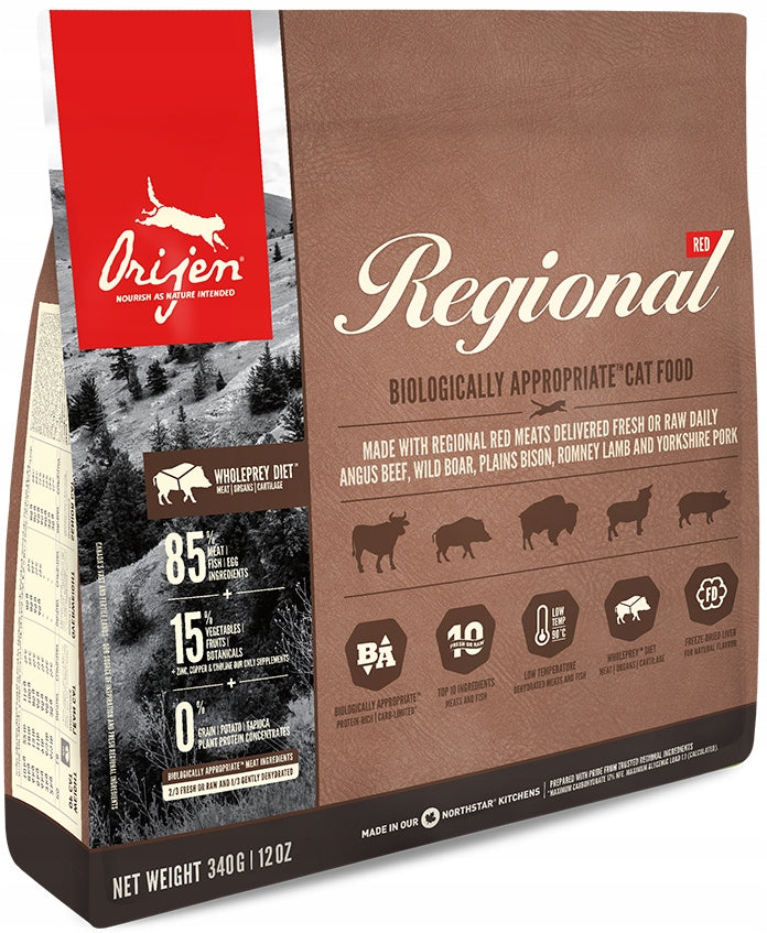 2x ORIJEN Regional Red Cat 340g
