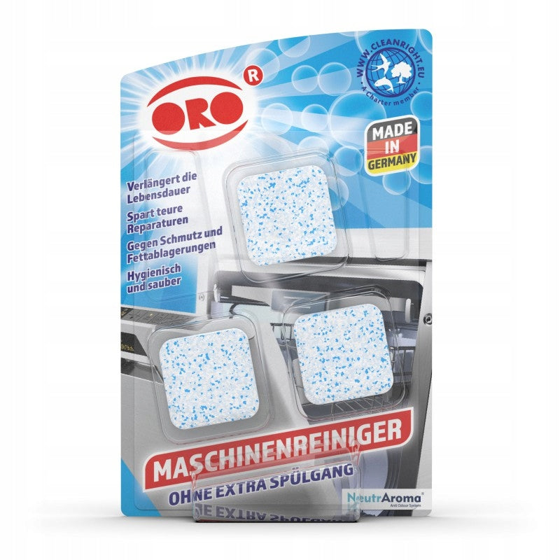 2x ORO DISHWASHER CLEANING LOZENGES DURING WASHING