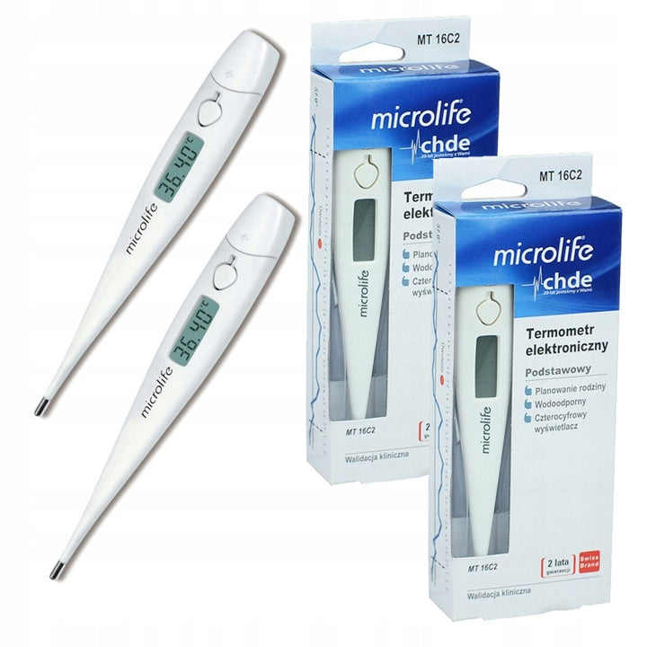 2x OVULATION ELECTRONIC THERMOMETER SENSITIVE ACCURATE 0.01C
