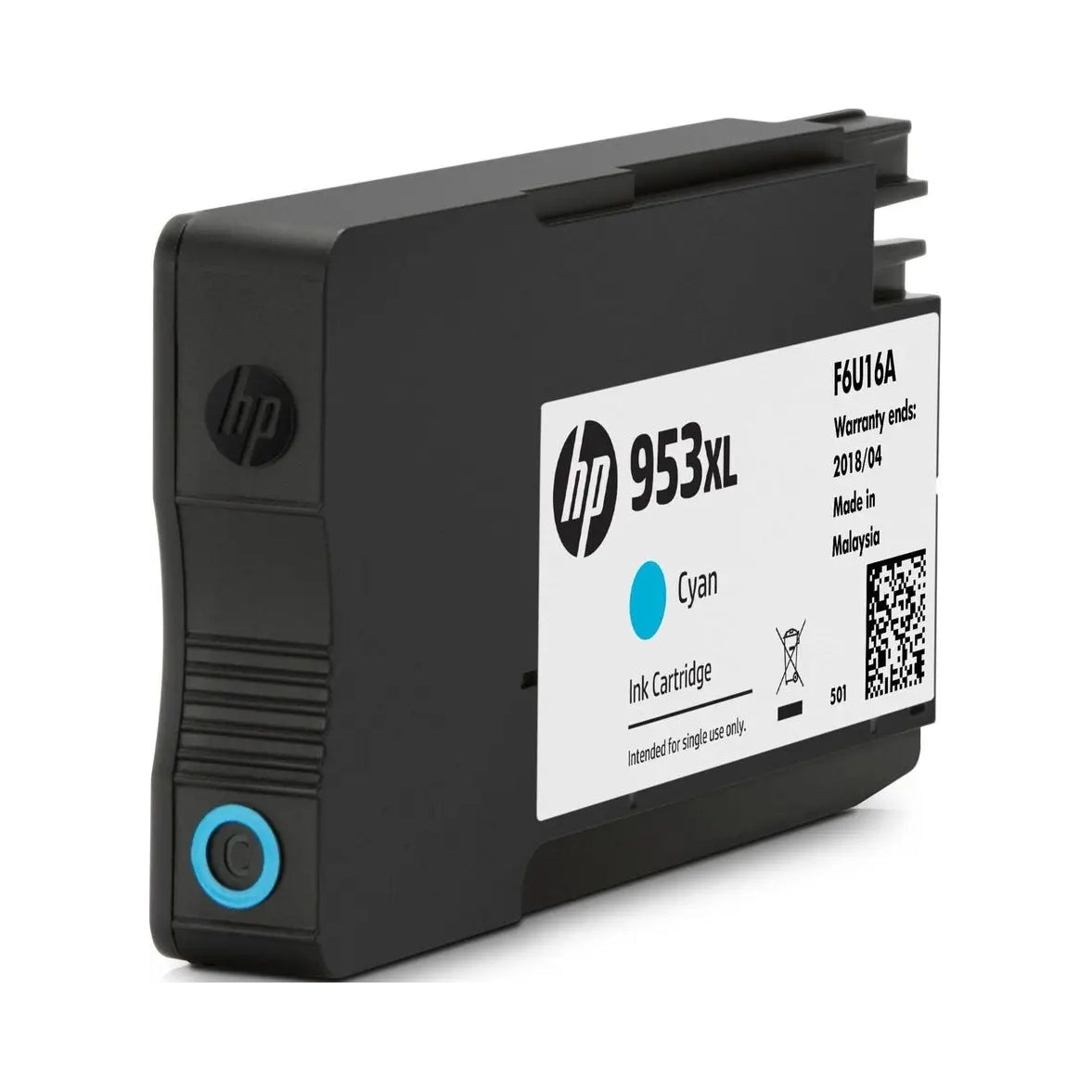 2x Original Cyan Ink HP 953XL (F6U16AE)