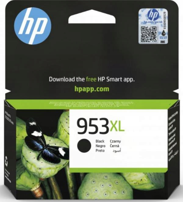 2x Original Ink Black HP 953XL (L0S70AE) Color black