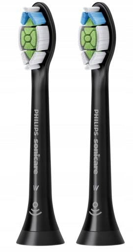 2x Original tip Philips DiamondClean HX6062 W2 black