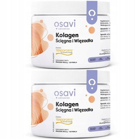 2x Osavi Collagen Tendons and Ligaments Powder 150,9g Flavorless Soluble Packaging status original