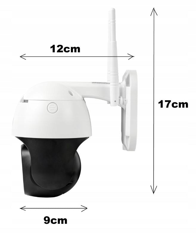 2x Outdoor Ip Camera Zintronic P5 Light Model P5 Light
