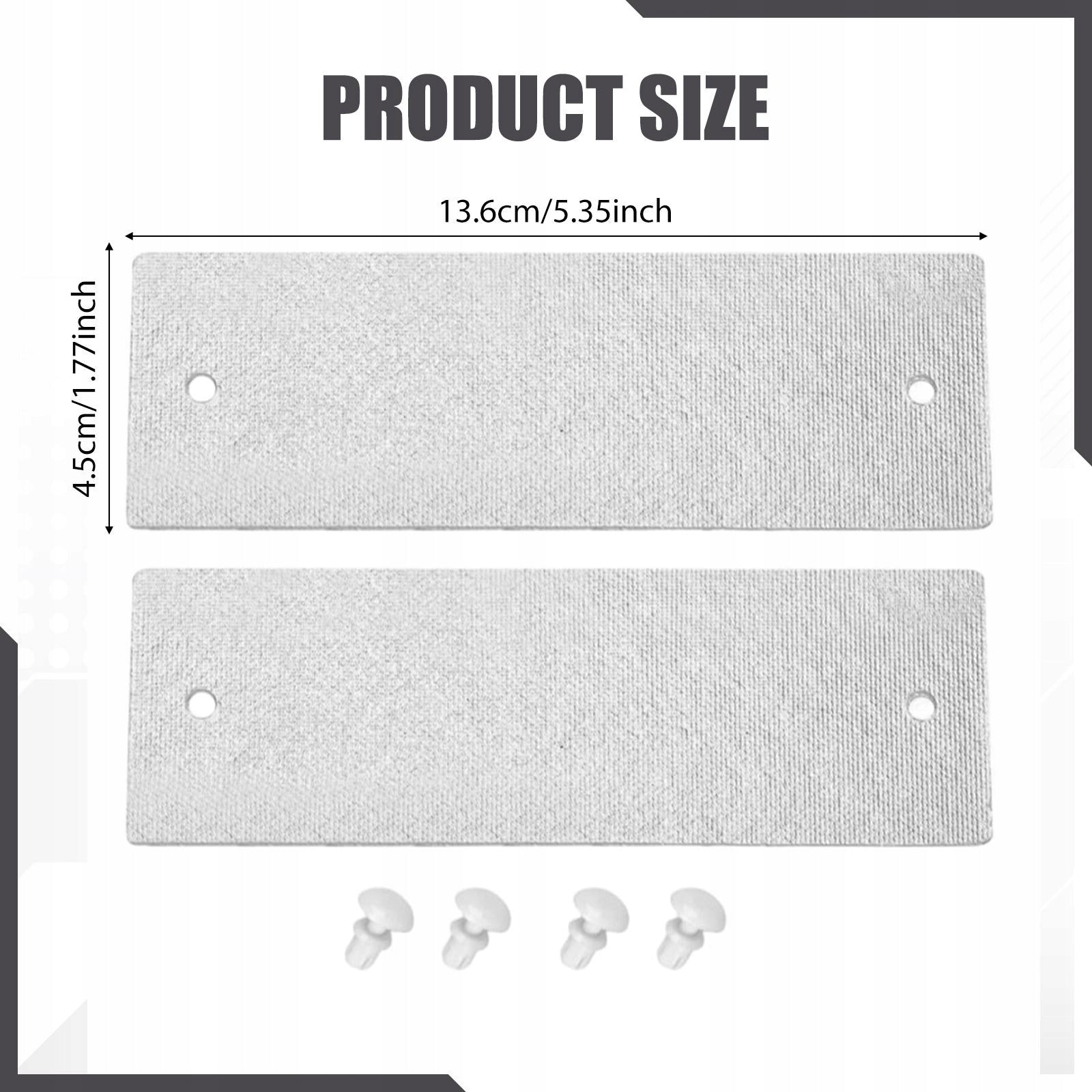 2x Oven Waveguide Covers,Universal Equipment Maintenance Mica Plates,with Packaging status original