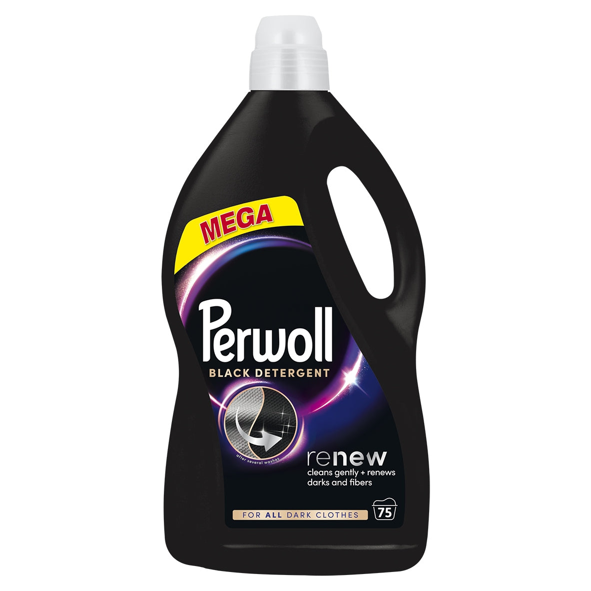 2x PERWOLL RENEW BLACK WASHING LIQUID BLACK GENTLE 150 WASHES 2x3,75 L Brand Perwoll