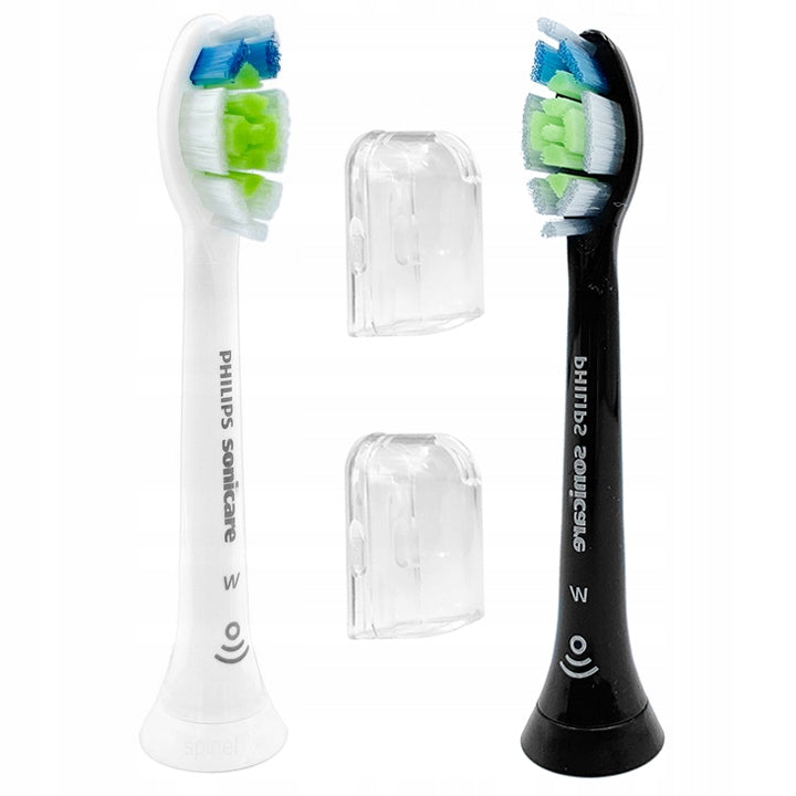 2x PHILIPS HX6062 SONICARE DIAMOND CLEAN TIP FOR SONIC TOOTHBRUSH