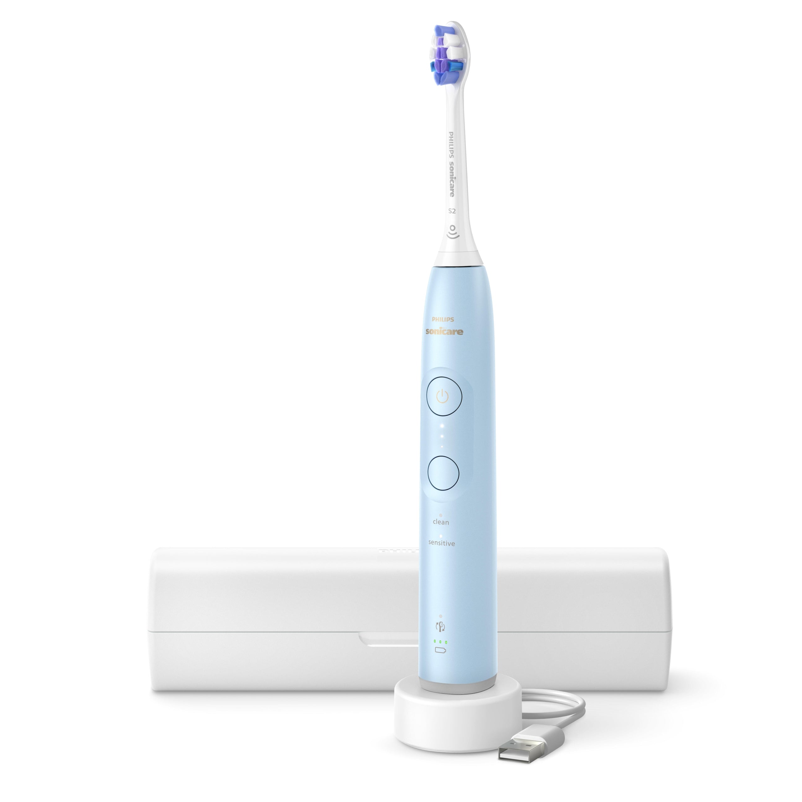 2x PHILIPS HX7406/02 toothbrush