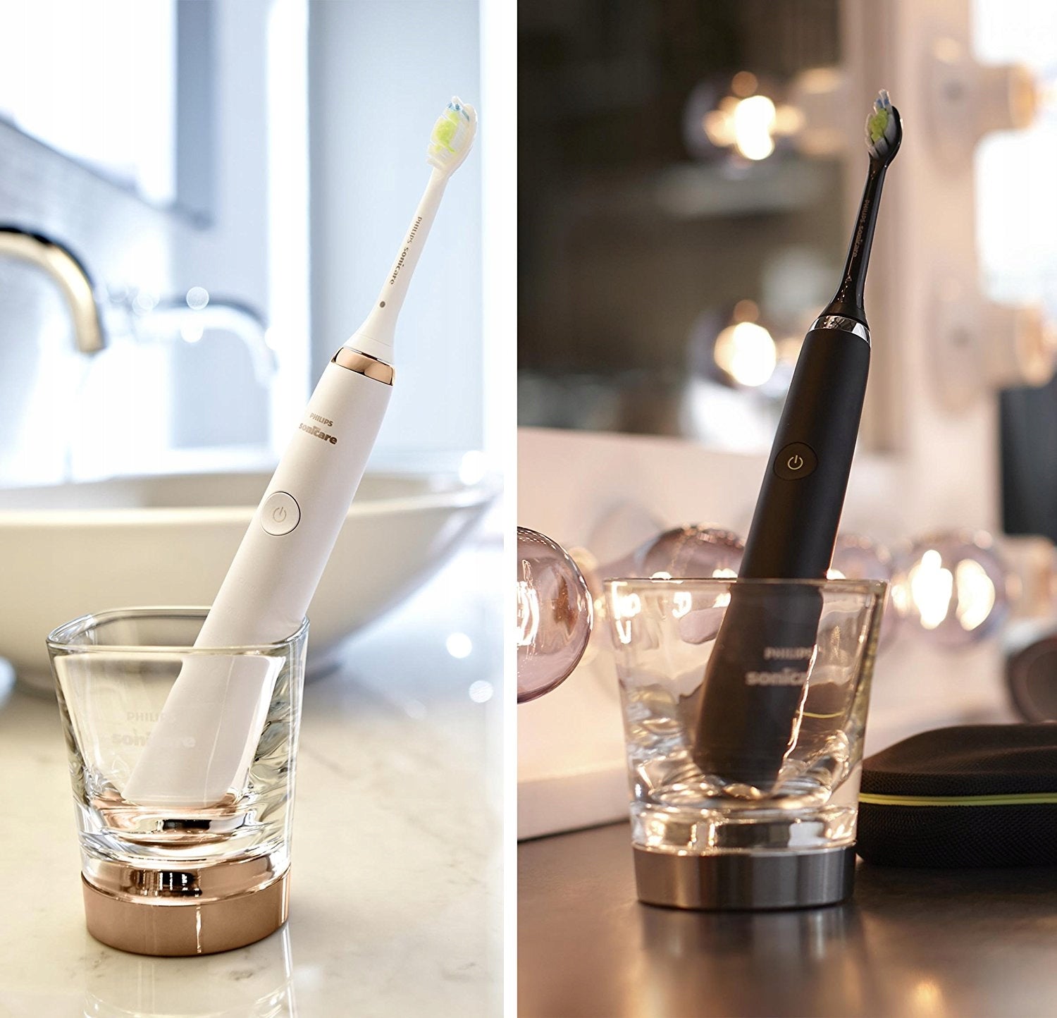 2x PHILIPS HX9392 SONICARE GOLD BLACK Manufacturer code HX9392/39
