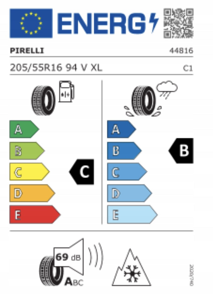 2x PIRELLI Powergy ALL SEASON SF 205/55/16 205/55R16 205/55 R16 Year-round Number of tires offered 2 pcs.