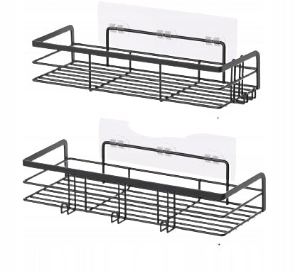 2x PRACTICAL BATHROOM SHELF FUNCTIONAL AND STYLISH