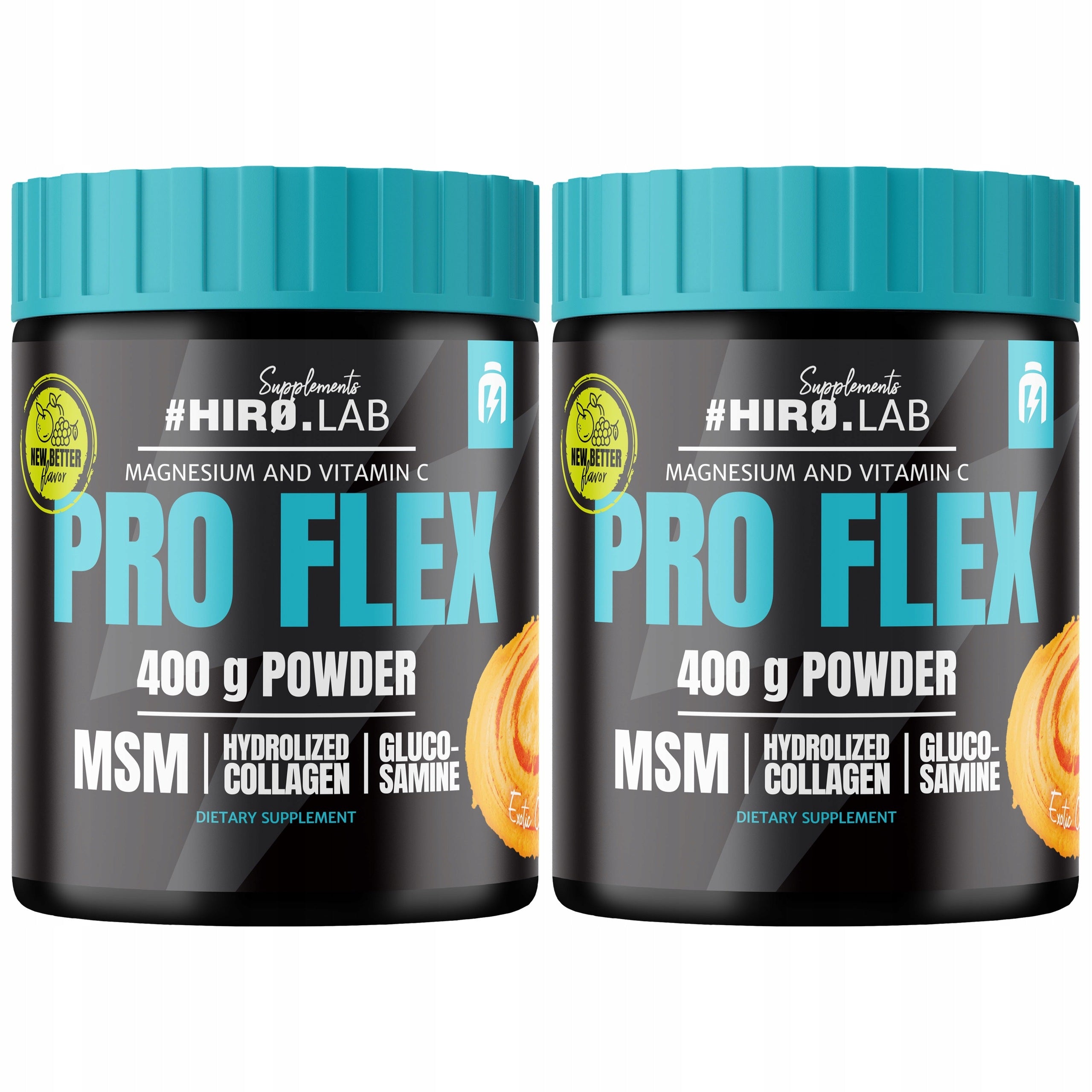 2x PRO FLEX JOINTS COLLAGEN MSM BONES 400g GLUCOSAMINE HEALTHY TROPICAL hiro