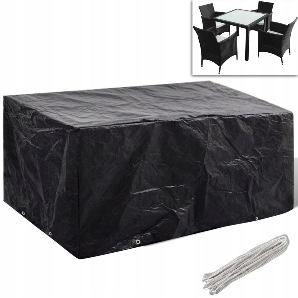 2x Patio Furniture Cover, 8 Mesh, 180 x 140 x 90 cm