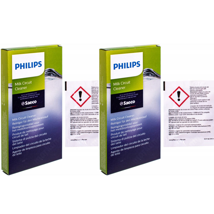 2x Philips Milk Circulation Cleaner CA6705/10