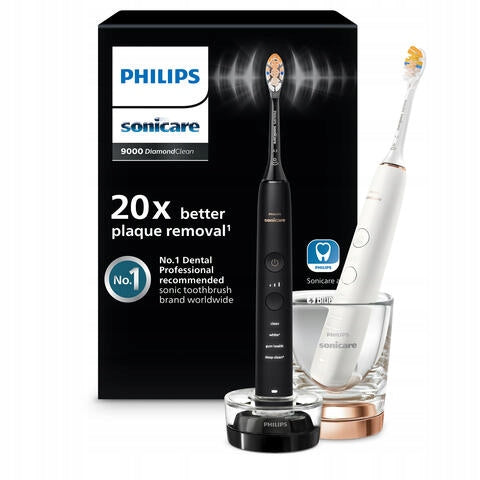 2x Philips Sonicare DiamondClean 9000 sonic toothbrush HX9914/69