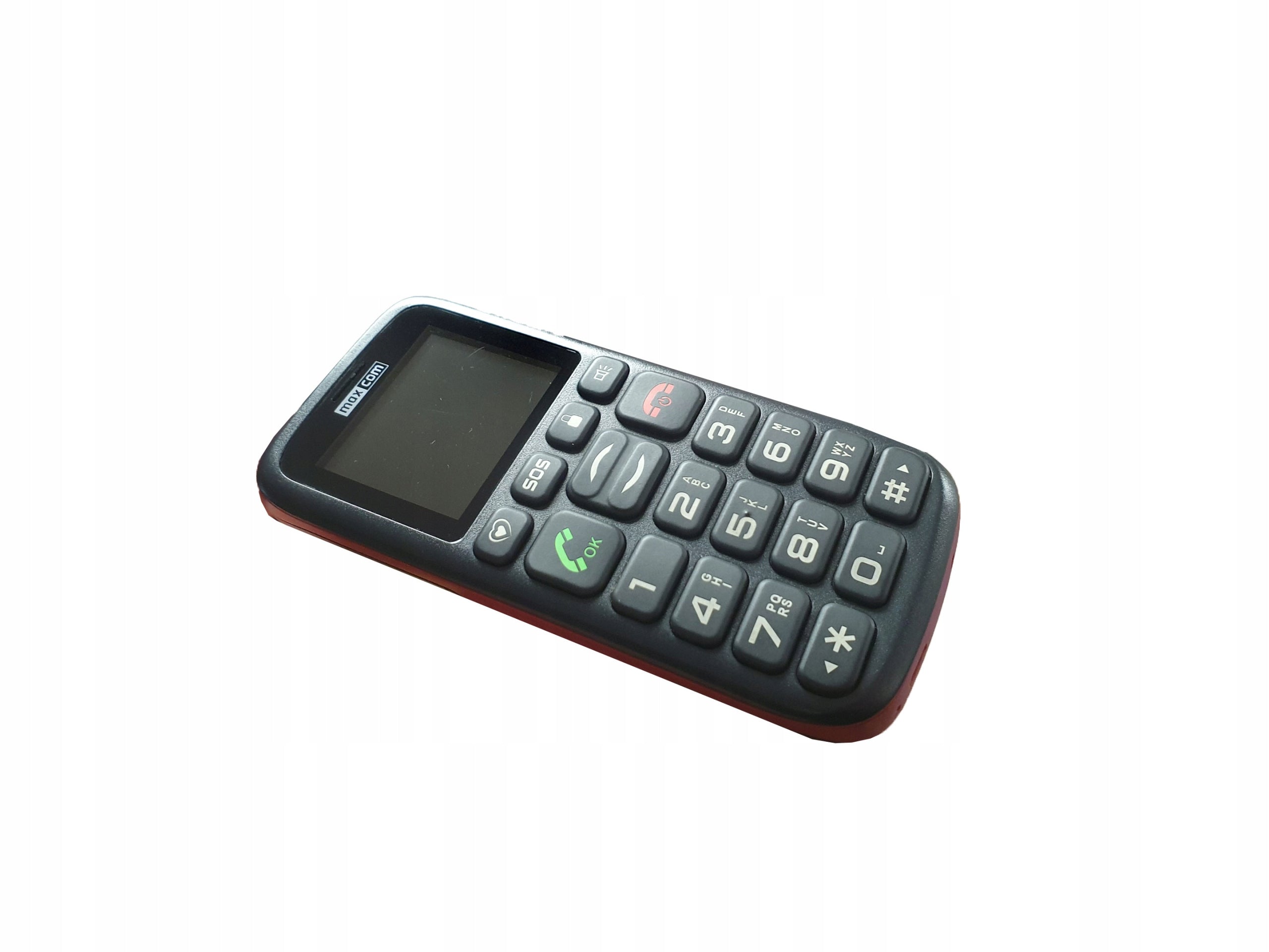 2x Phone For Senior Maxcom Mm428 Radio Sauce Flashlight Dual Sim Large Key Built-in memory no memory