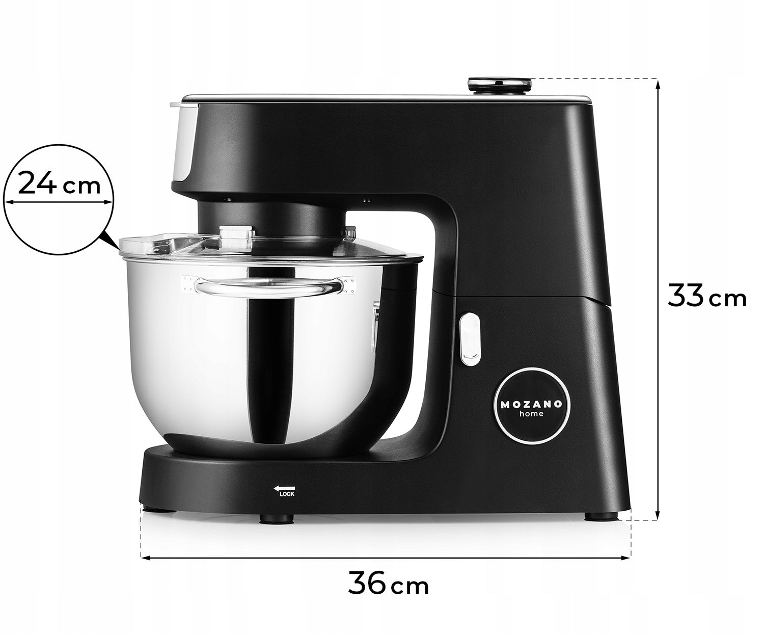 2x Planetary Robot Kitchen Mixer With Heated Bowl 6 2l Strong 2300w Cha Power rating 2300 W