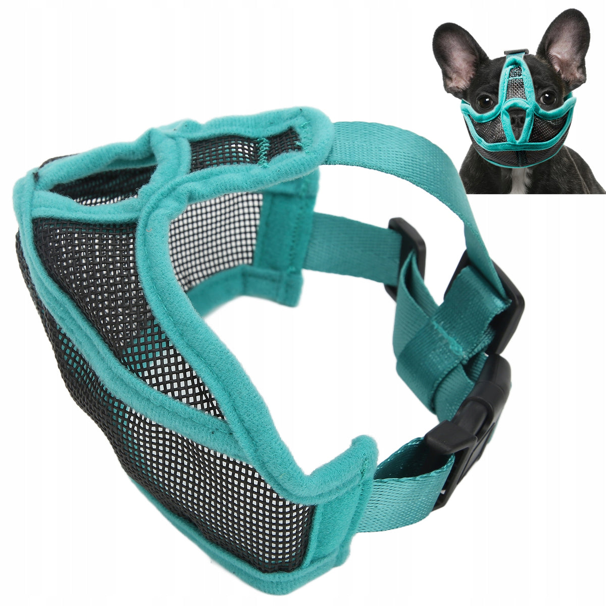 2x Plastic muzzle