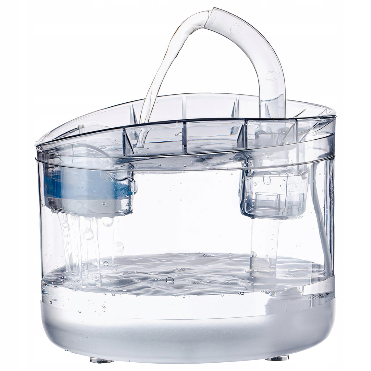 2x Poidlo With Fountain Retoo Plastic 2500 Ml Brand RETOO