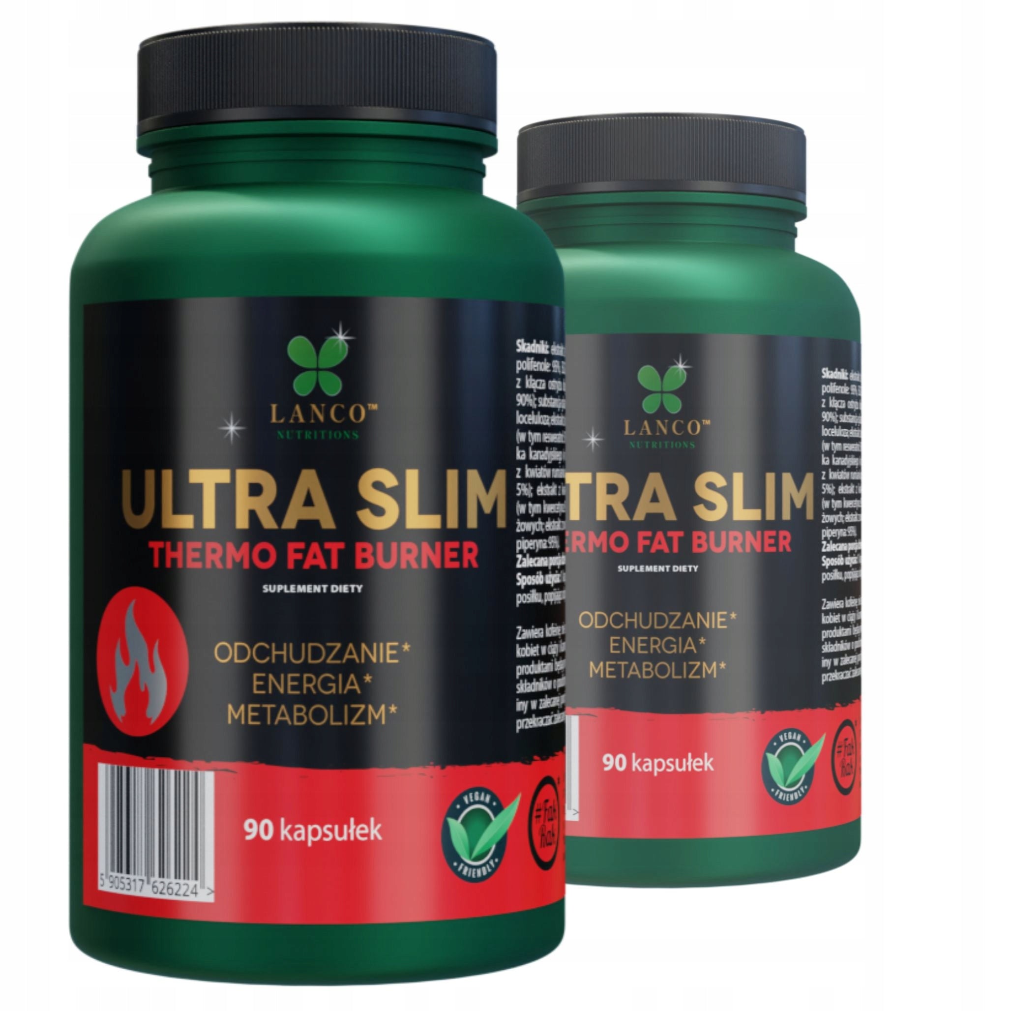 2x Powerful UltraSlim Fat Burner