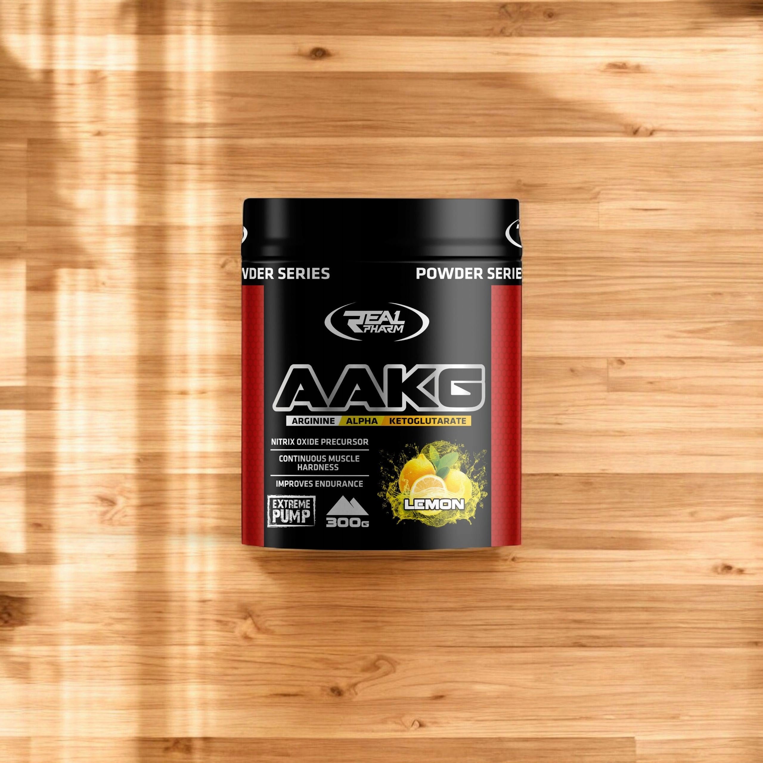 2x Pre-workout AAKG 300g Strength Muscle Pump Arginine Lemon Real Ph Brand Real Pharm