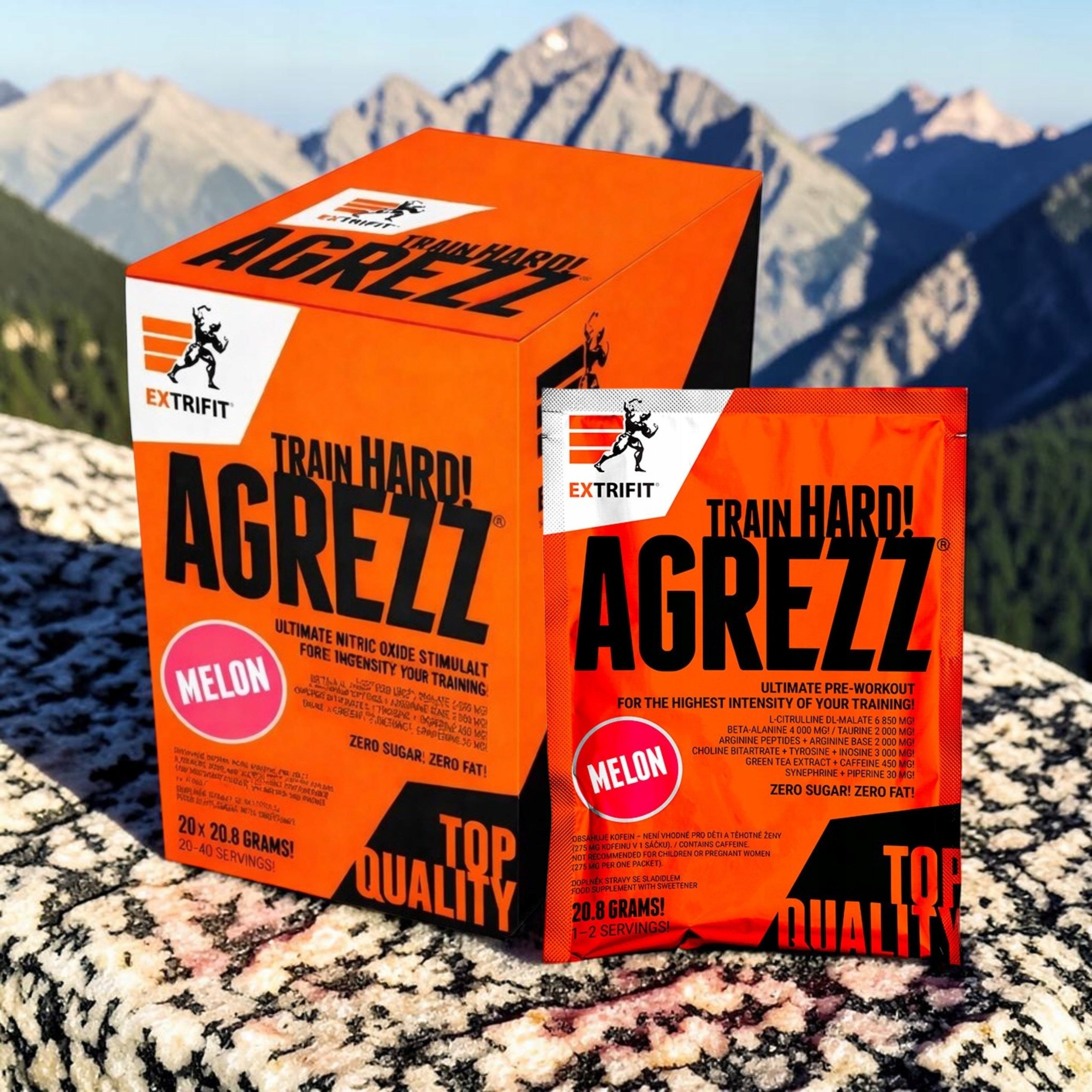 2x Pre-workout Agrezz x20 Preworkout Strength Energy Pump Training EXTRIF Brand Extrifit