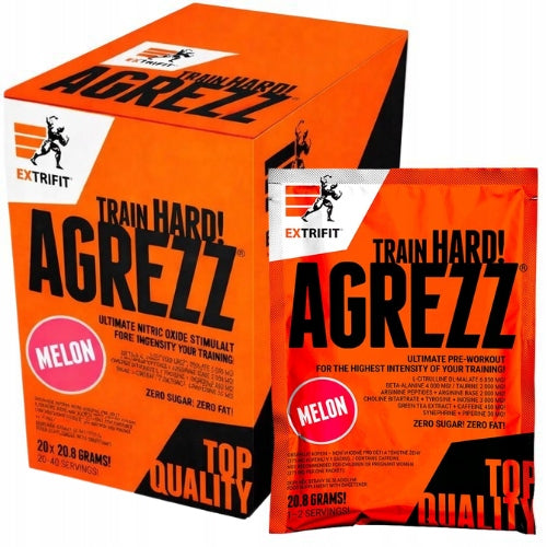 2x Pre-workout Agrezz x20 Preworkout Strength Energy Pump Training EXTRIF Expiration date at least six months from the date of purchase