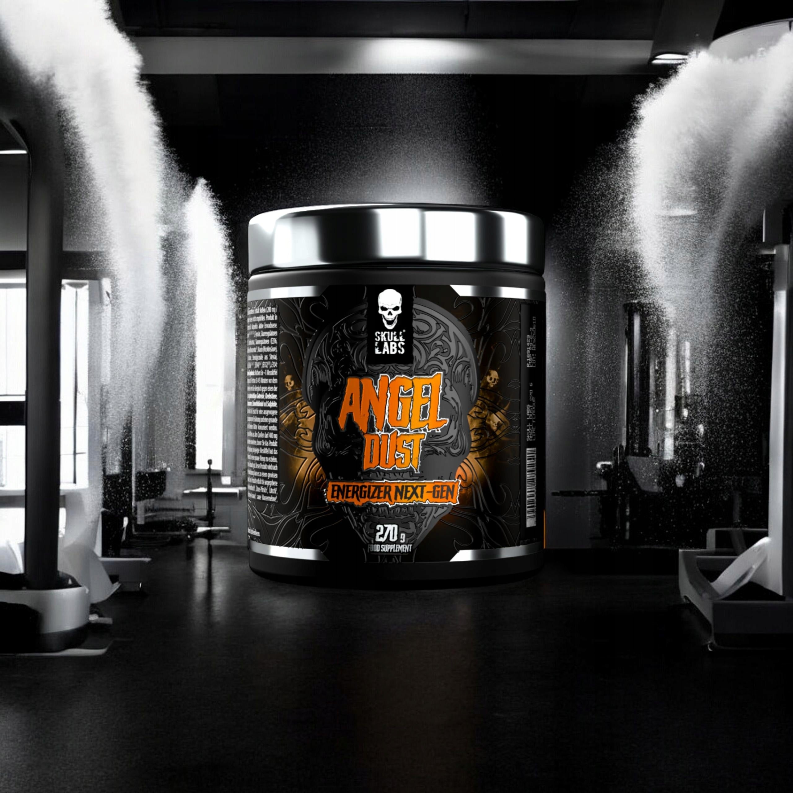 2x Pre-workout Angel Dust 270g caffeine beta-alanine energy SKULL LABS Brand Skull Labs