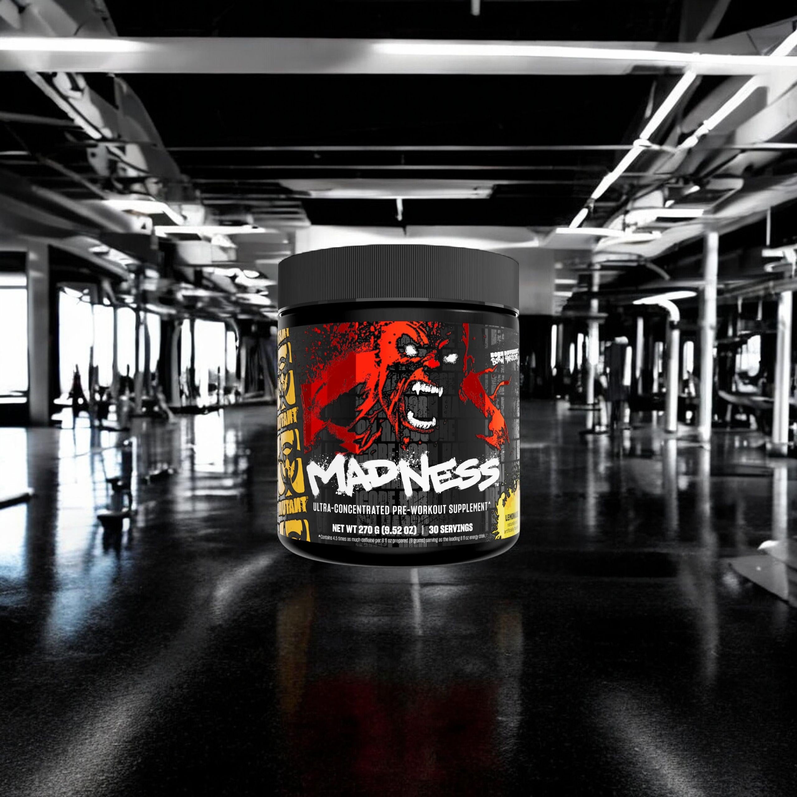 2x Pre-workout Energy Strength Pump Concentration MUTANT Madness New Brand Mutant