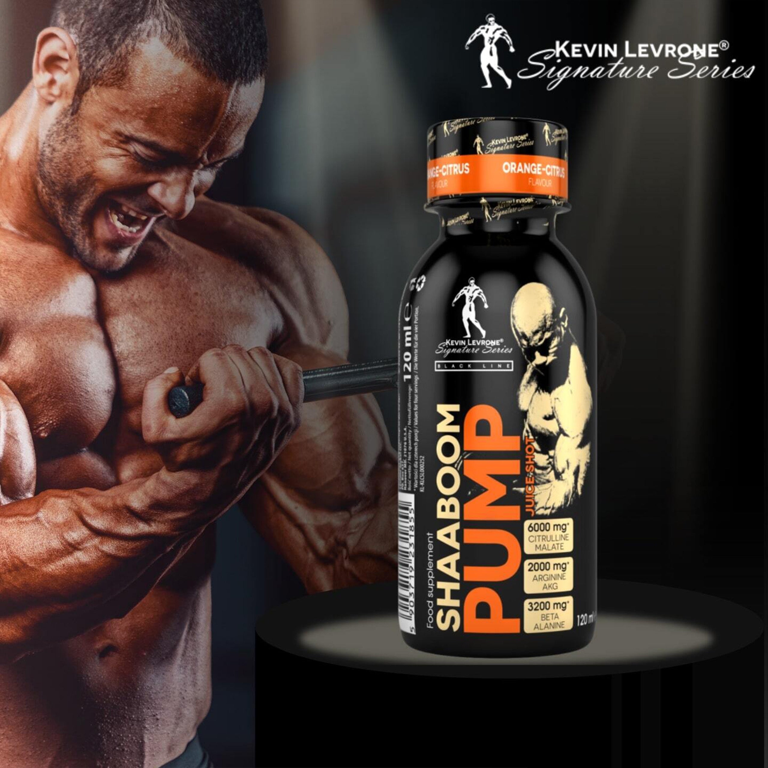 2x Pre-workout Kevin Levrone Shaaboom Pump Shot 12x120ml PREWORKOUT PO Brand Kevin Levrone