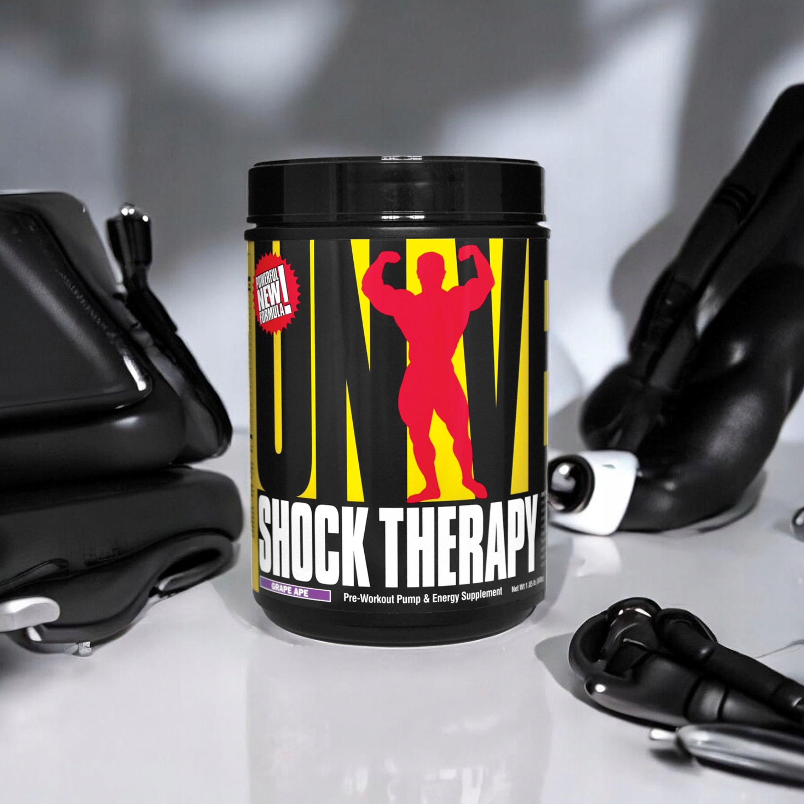 2x Pre-workout SHOCK THERAPY energy force pump creatine Universal 840 Brand Universal Nutrition